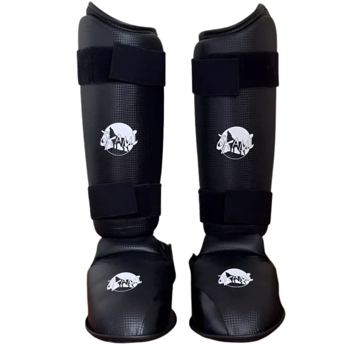 Canilleras Kickboxing con Empeinera Okami Cuero PU – Pro - XS
