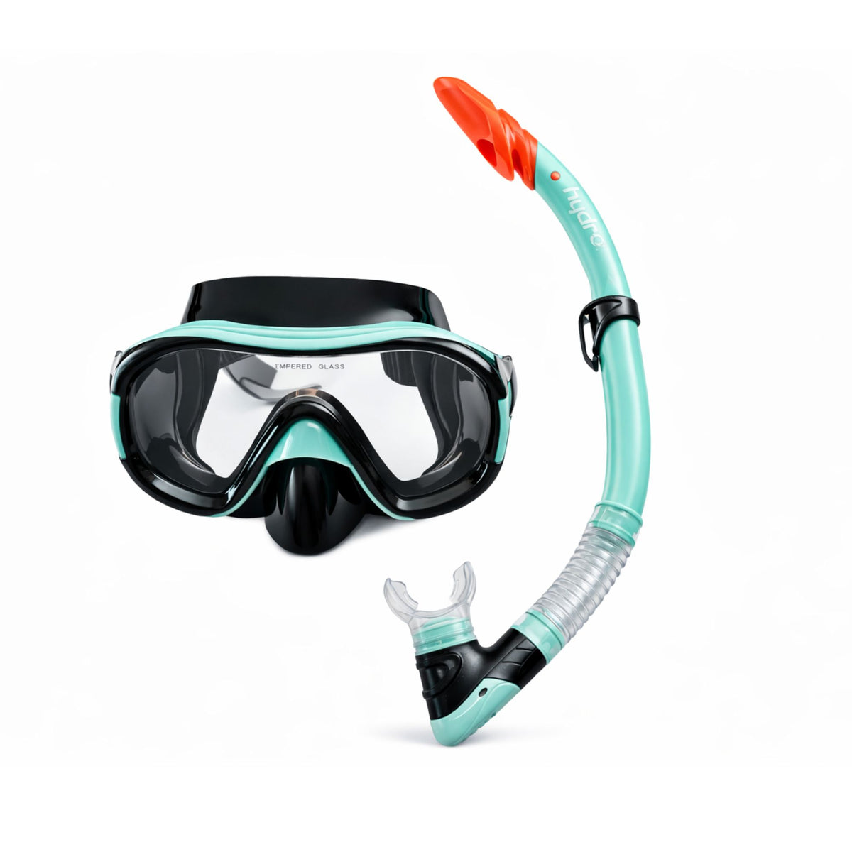 Set Máscara de Buceo + Snorkel Adulto Hydro® Profesional